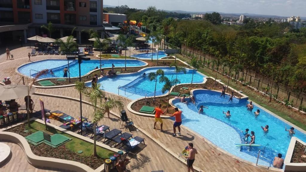 Caldas Novas Prive Alta Vista Thermas Resort - Sensacional! Apto Suite Luxo 02 Quartos Ate 06 Pessoas - Incrivel! מראה חיצוני תמונה