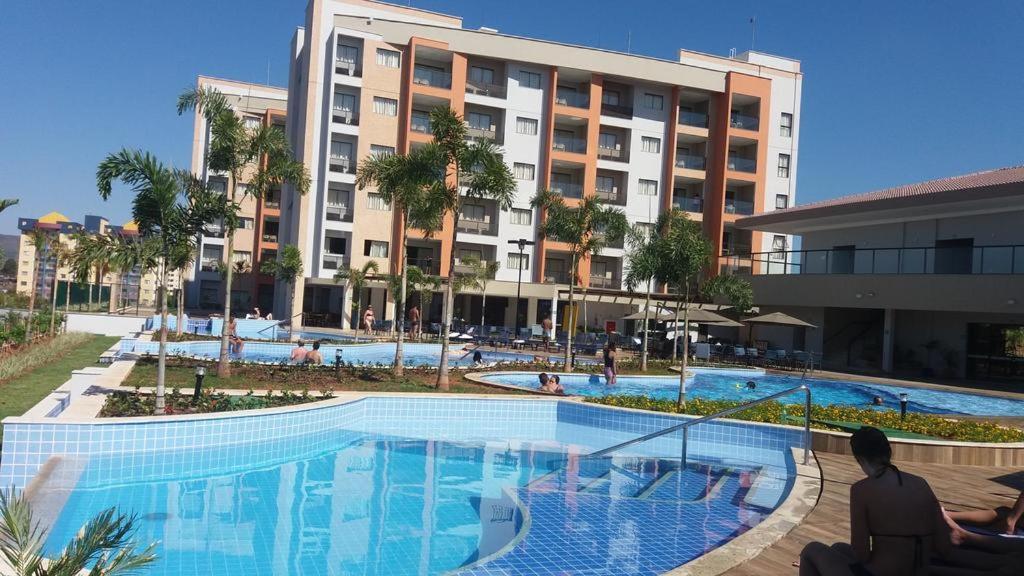 Caldas Novas Prive Alta Vista Thermas Resort - Sensacional! Apto Suite Luxo 02 Quartos Ate 06 Pessoas - Incrivel! מראה חיצוני תמונה