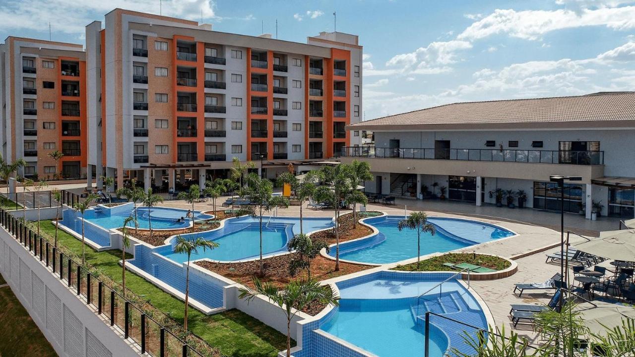 Caldas Novas Prive Alta Vista Thermas Resort - Sensacional! Apto Suite Luxo 02 Quartos Ate 06 Pessoas - Incrivel! מראה חיצוני תמונה