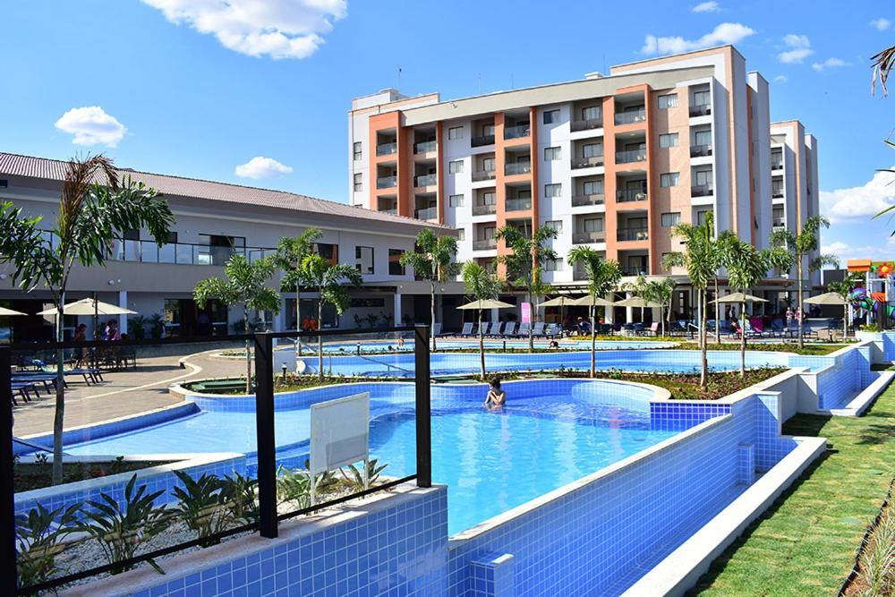 Caldas Novas Prive Alta Vista Thermas Resort - Sensacional! Apto Suite Luxo 02 Quartos Ate 06 Pessoas - Incrivel! מראה חיצוני תמונה