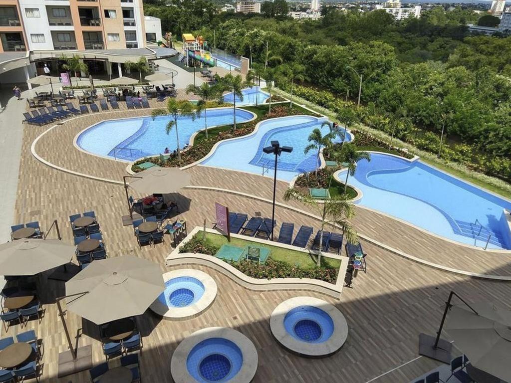 Caldas Novas Prive Alta Vista Thermas Resort - Sensacional! Apto Suite Luxo 02 Quartos Ate 06 Pessoas - Incrivel! מראה חיצוני תמונה